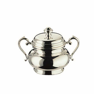 Broggi Ambasciata sugar bowl 200 gr. silver plated nickel - Buy now on ShopDecor - Discover the best products by BROGGI design