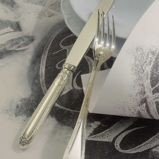 Broggi Ciga Elegant set 24 cutlery silver-plated nickel silver - Buy now on ShopDecor - Discover the best products by BROGGI design