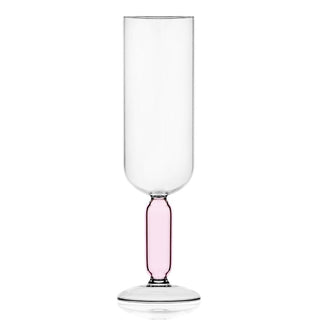 Ichendorf Bloom stemmed glass light pink by Denis Guidone - Buy now on ShopDecor - Discover the best products by ICHENDORF design