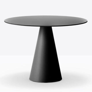 Pedrali Ikon 866 table with fenix top diam.90 cm. Buy on Shopdecor PEDRALI collections