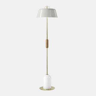 Il Fanale Bon Ton floor lamp diam. 40 cm - Metal Il Fanale Bon ton Grey - Buy now on ShopDecor - Discover the best products by IL FANALE design