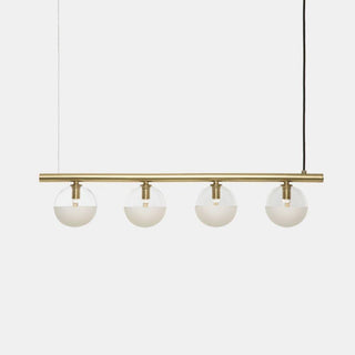 Il Fanale Molecole Sospensione 4 Luci pendant lamp - Brass - Buy now on ShopDecor - Discover the best products by IL FANALE design
