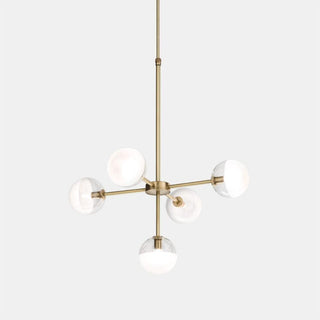 Il Fanale Molecole Sospensione 5 Luci pendant lamp - Brass - Buy now on ShopDecor - Discover the best products by IL FANALE design