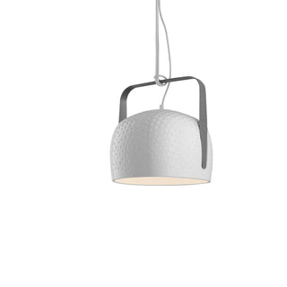 Karman Bag suspension lamp diam. 32 cm. ceramic with texture - Buy now on ShopDecor - Discover the best products by KARMAN design
