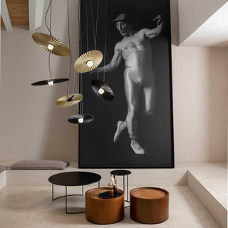 Karman Gonzaga LED suspension lamp diam. 59 cm. brass - Buy now on ShopDecor - Discover the best products by KARMAN design