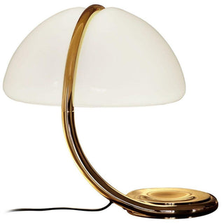 Martinelli Luce Serpente table lamp pearly gold by Elio Martinelli - Buy now on ShopDecor - Discover the best products by MARTINELLI LUCE design