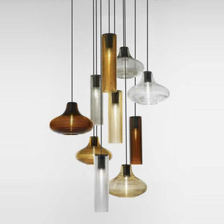 Panzeri Clio suspension lamp LED glass by Silvia Poma - Buy now on ShopDecor - Discover the best products by PANZERI design