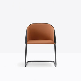 Pedrali Laja 882 cantilever padded armchair in fabric - Buy now on ShopDecor - Discover the best products by PEDRALI design