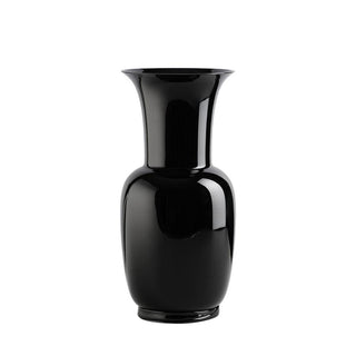 Venini Opalino 706.38 one-color vase h. 30 cm. Venini Opalino Black Inside Black - Buy now on ShopDecor - Discover the best products by VENINI design