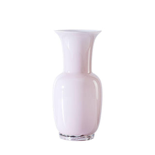 Venini Opalino 706.38 one-color vase h. 30 cm. Venini Opalino Cipria Pink Inside Cipria Pink - Buy now on ShopDecor - Discover the best products by VENINI design