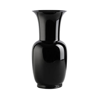 Venini Opalino 706.22 one-color vase h. 36 cm. Venini Opalino Black Inside Black - Buy now on ShopDecor - Discover the best products by VENINI design