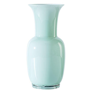Venini Opalino 706.24 one-color vase h. 42 cm. Venini Opalino Rio Green Inside Rio Green - Buy now on ShopDecor - Discover the best products by VENINI design