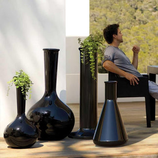 Vondom Chemistubes Erlenmeyer vase for indoor h.65 cm - Buy now on ShopDecor - Discover the best products by VONDOM design
