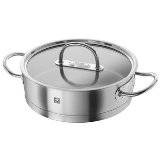 Zwilling Prime Serving Pan with lid diam. 24 cm Steel - Buy now on ShopDecor - Discover the best products by ZWILLING design